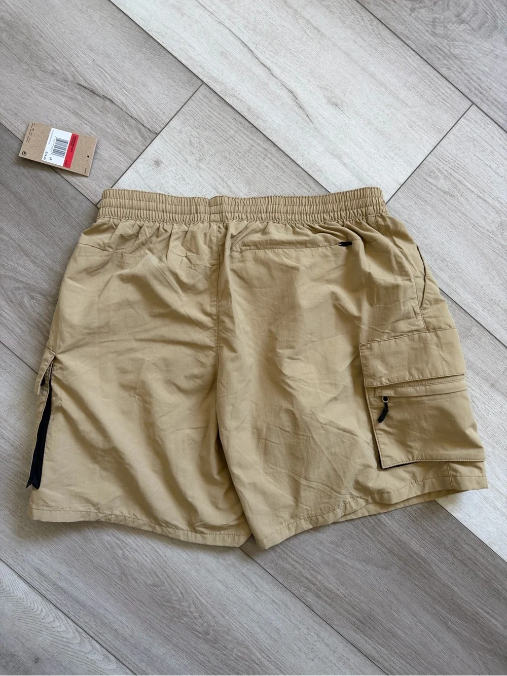 Nike Men’s Khaki Cargo Swim Shorts